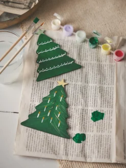 DIY-Baum Zum Bemalen