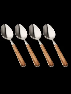 Esslöffel-Set Texture Legno