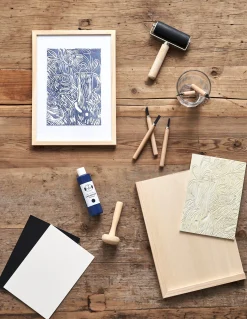 Farbwalze Für Linolschnitt