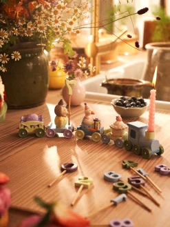 Geburtstagszug Mit Zahlen