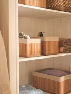 Gefütterter Aufbewahrungskorb