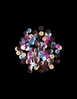 Gemischte Pailletten