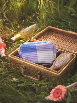 Gesteppte Kosmetiktasche