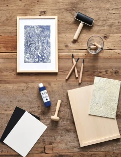 Gummiplatte 18 X 24 Für Linolschnitt