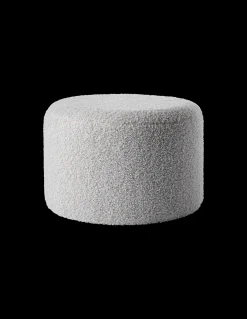 Hocker Mit Teddy-Stoff