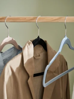 Kleiderbügel Mit Samt 5 Stck