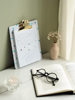 Klemmbrett Mit Notizblock