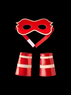 Kostüm-Maske Und Manschetten