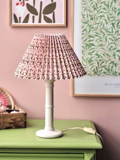 Plissierter Lampenschirm