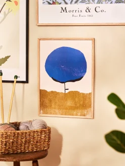 Poster Blue Flower A3