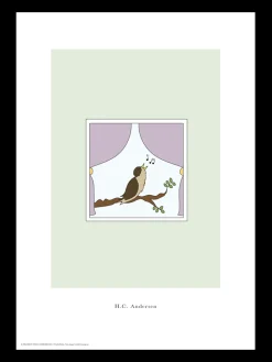 Poster Die Nachtigall A3