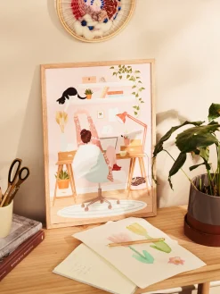 Poster Home Office A3