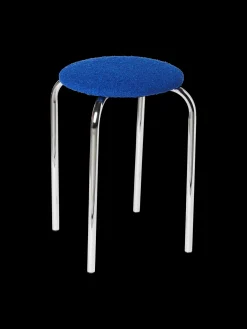 Stuhl Mit Bouclé-Stoff