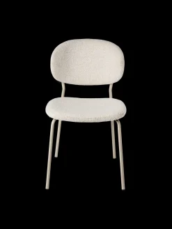 Stuhl Mit Bouclé-Stoff 2er-Pack