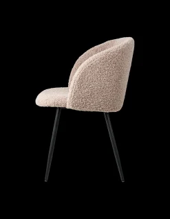 Stuhl Mit Teddystoff-Bezug