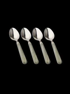 Teelöffel-Set Texture Legno