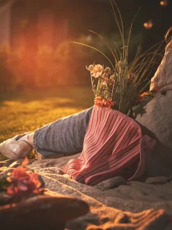 Tragetasche Mit Plissee