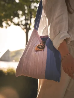 Tragetasche Mit Plissee