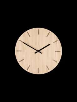 Wanduhr Light Oak Ø28