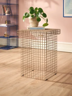 WIRE STOOL Hocker